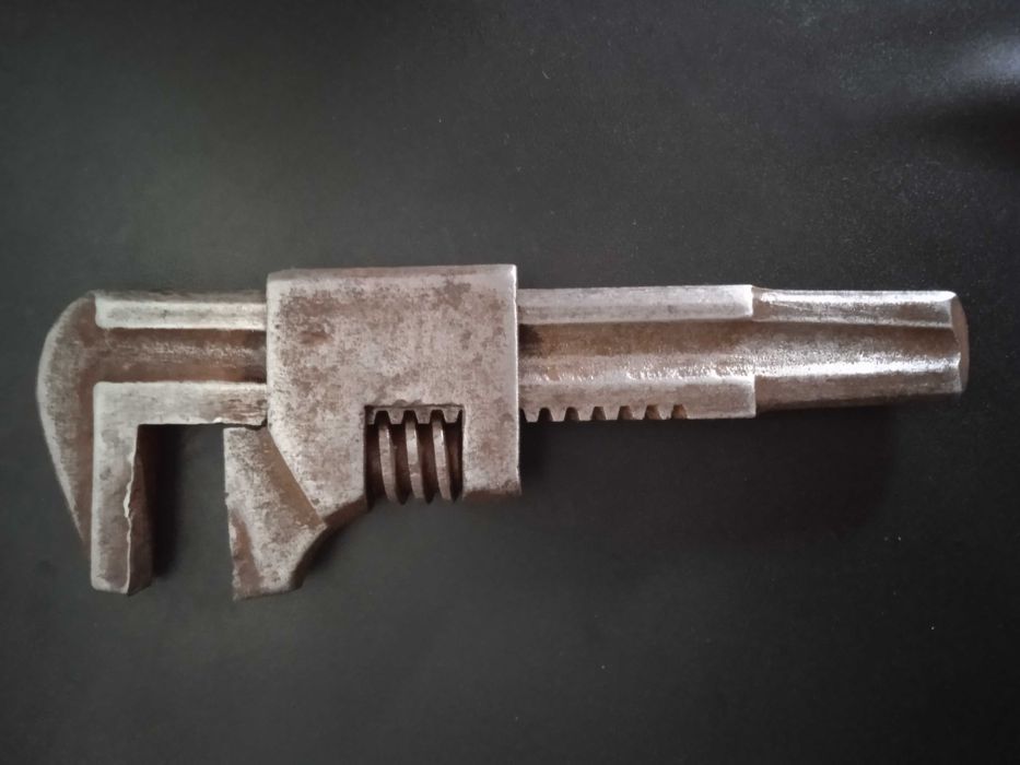 Ключ разводной старинный антикварный с клеймами