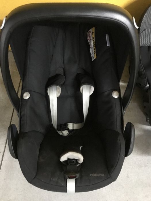 Conjunto Carrinho Bébé Confort + Isofix