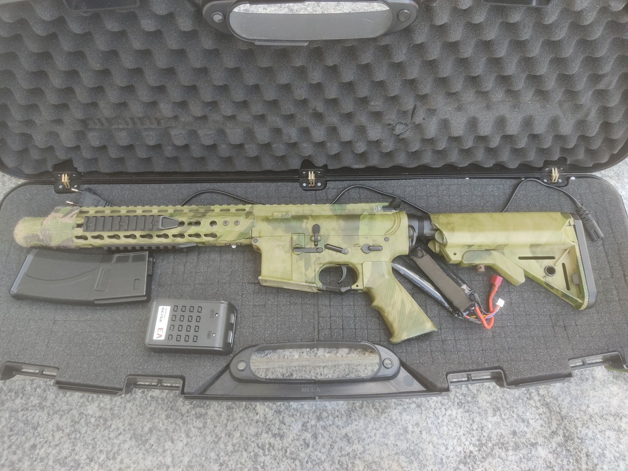 Airsoft APS asr114fg camu