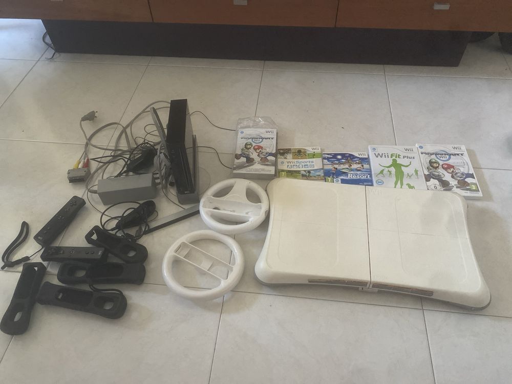 Wii consola balanca
