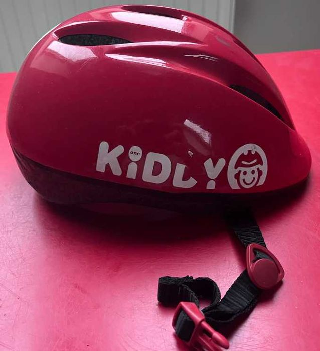 kask rowerowy Btwin Kiddy one 52-56 cm