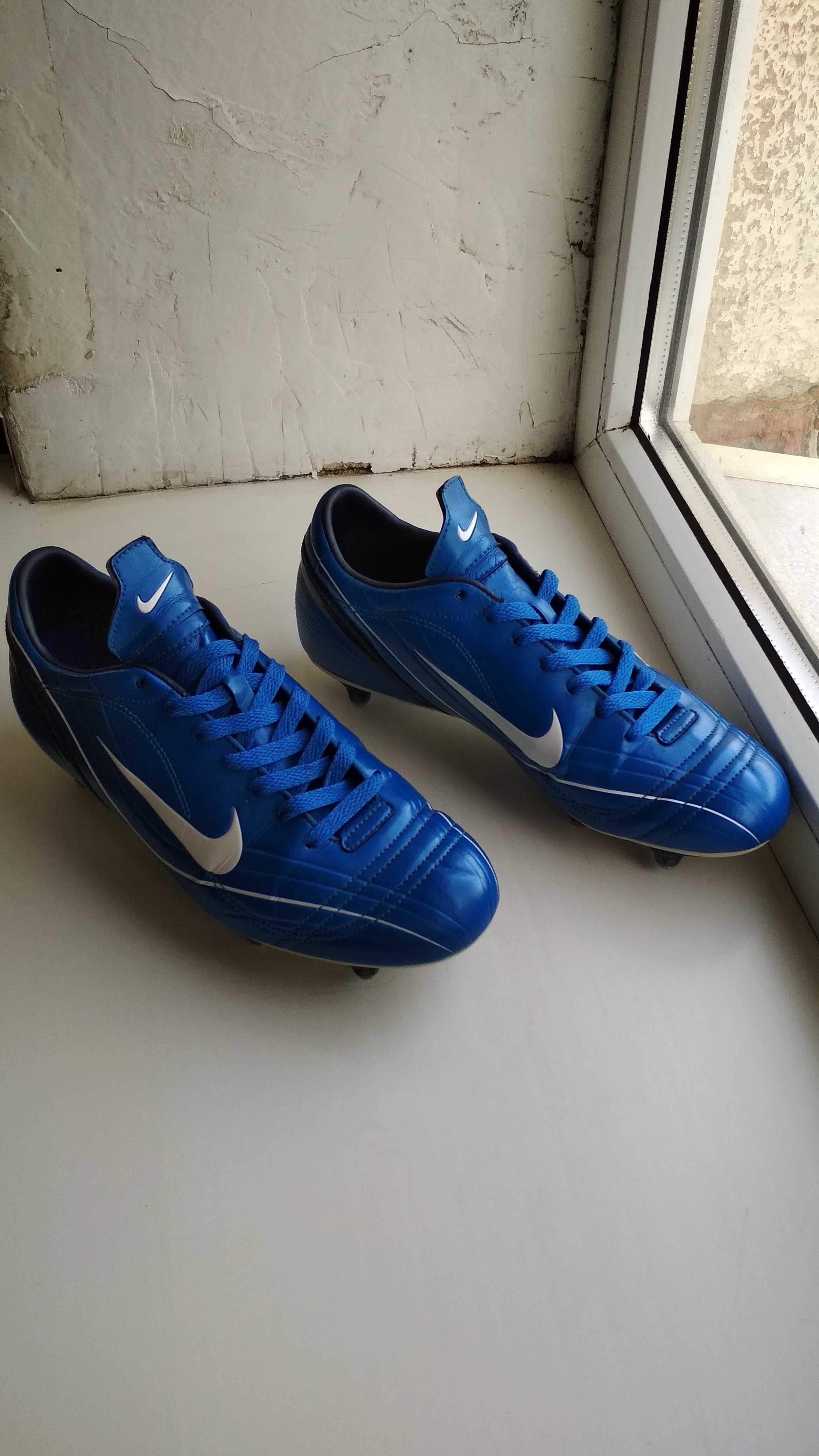 Бутсы Nike Pace Vapor II SG Argon Blue Rare (43) оригинал