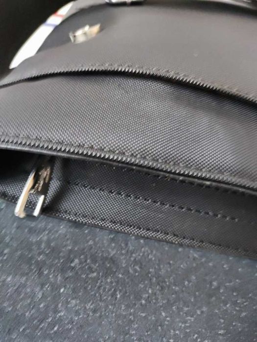 Lacoste męska torebka Listonoszka, skóra, Francja