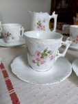 Stara secesyjny filiżanka porcelanowa