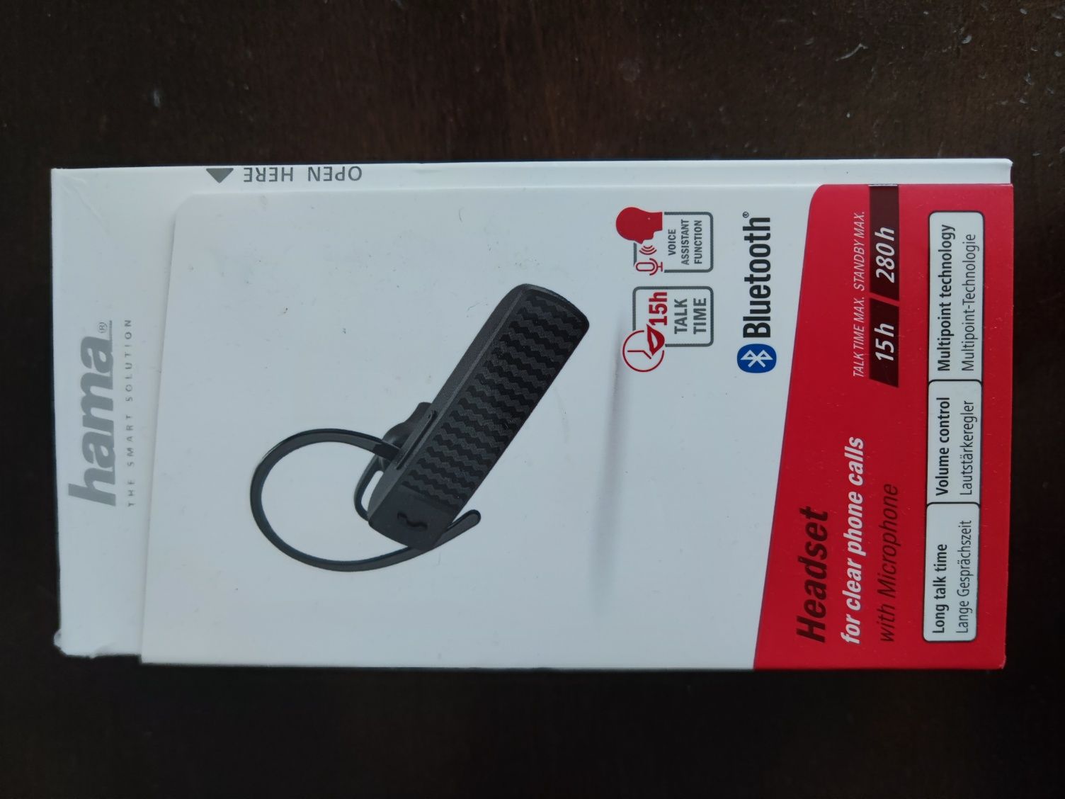 Słuchawka Hama MyVoice 1500 bluetooth