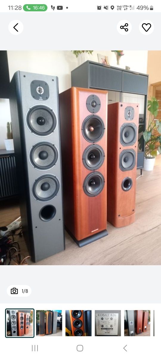 OKAZJA Kolumny jbl control 25 dali lektor 2 bower wilkins cd
