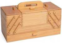 Caixa de costura cantilever de madeira, 81,47 € PVP