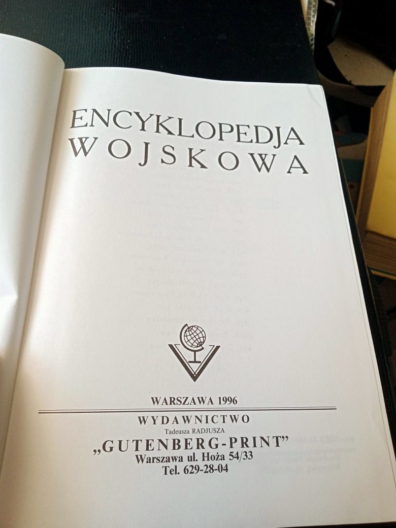 Major Otton Laskowski Encyklopedia wojskowa tom 1