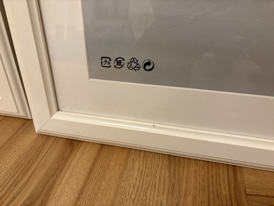 Ikea ramki do zdjec biale Virserum