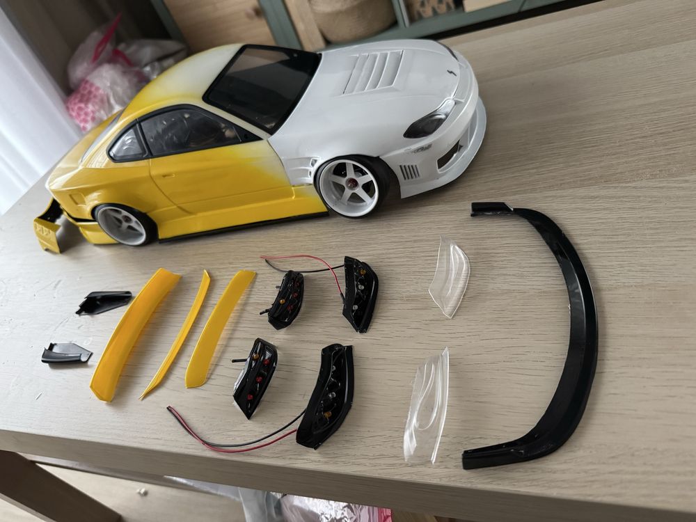 RC DRIFT karoseria Nissan Silvia S15 ADDICTION