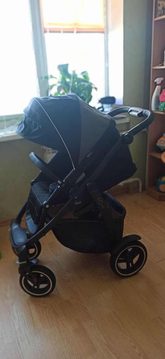 Срочно Коляска Graco Evo XT 2в1 + аксессуары