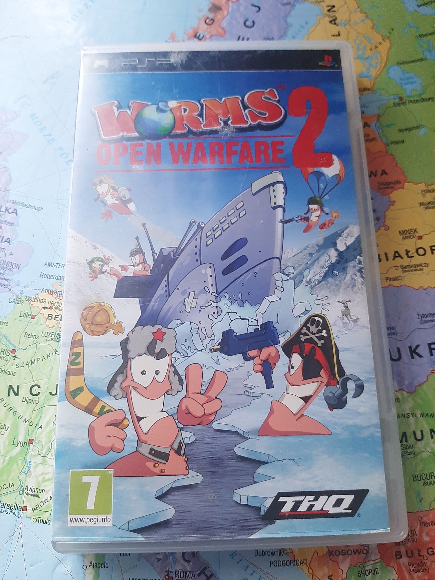 Gra sony psp worms open warfare 2 wersja premierowa