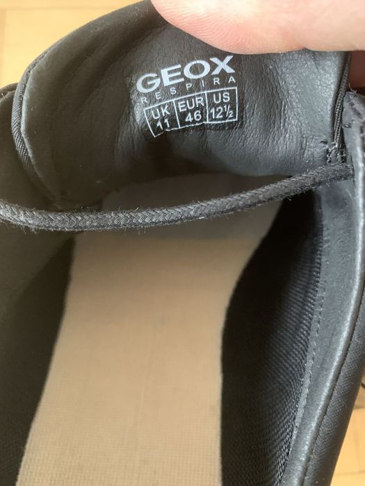 Мужские туфли GEOX  размер 46 стелька  30 см из германии
