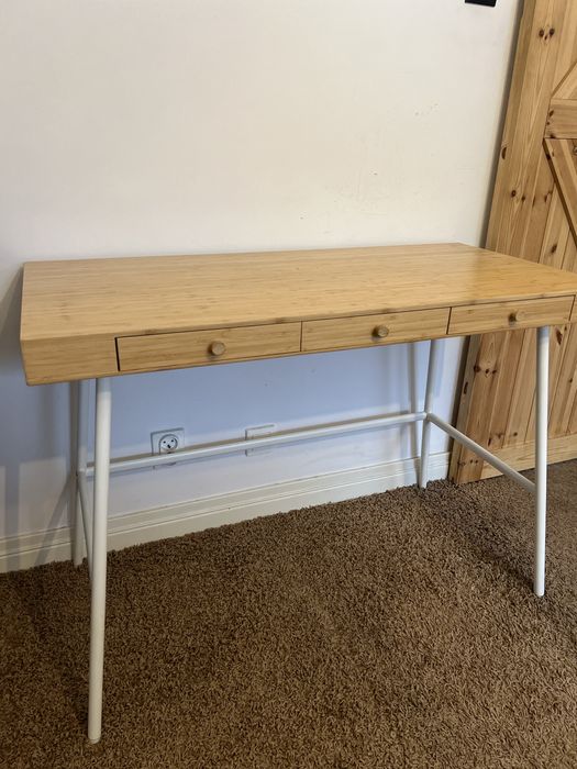 Biurko Ikea LILLÅSEN bambusowe . Gdynia