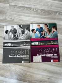 Direct 1 podręcznik i zeszyt ćwiczeń niemiecki zakres rozszerzony