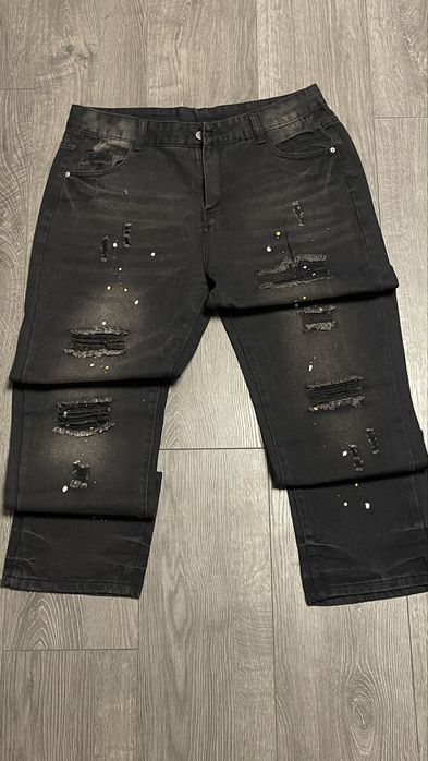 джинсы slim fit drip drill
