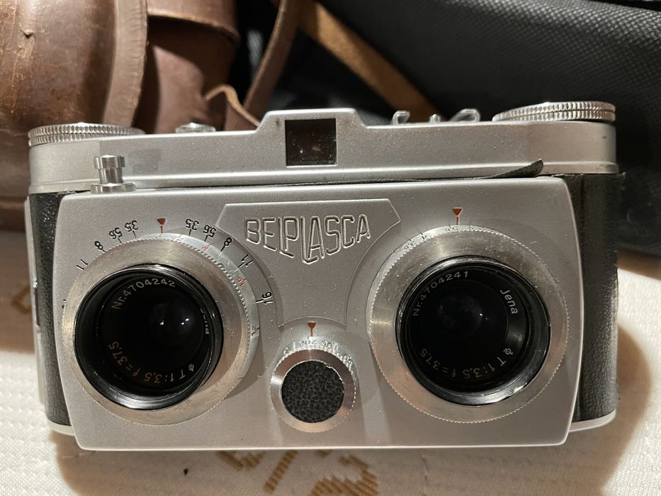 Lote maquinas stero mais uma polaroid