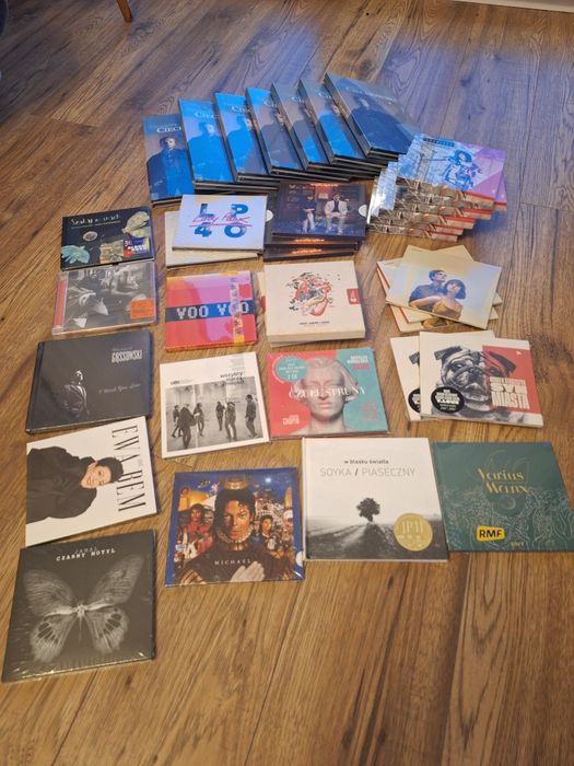 Sprzedam zestaw płyt  płyta  CD, DVD Nowa Nowe