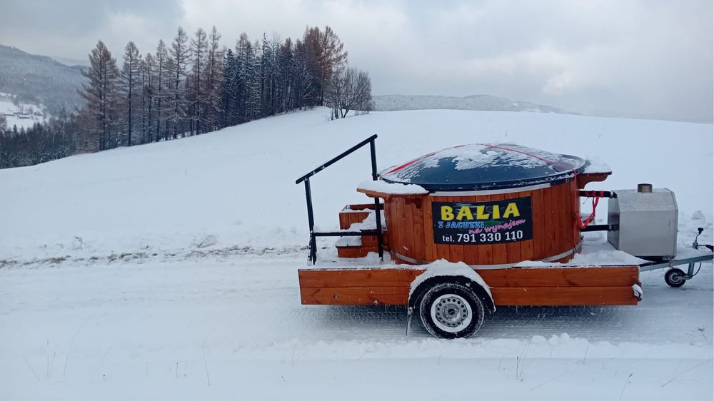 Mobilna Balia z jacuzzi - wynajem