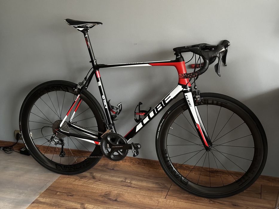 Szosa CUBE Agree GTC Race - karbon, pomiar mocy, super stan, rozm. 60.