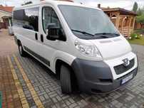 Peugeot Boxer 6 osób zabudowa holenderska Bus Brygadówka Blaszak Klima