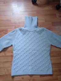 Sweter z golfem damski rozm.M