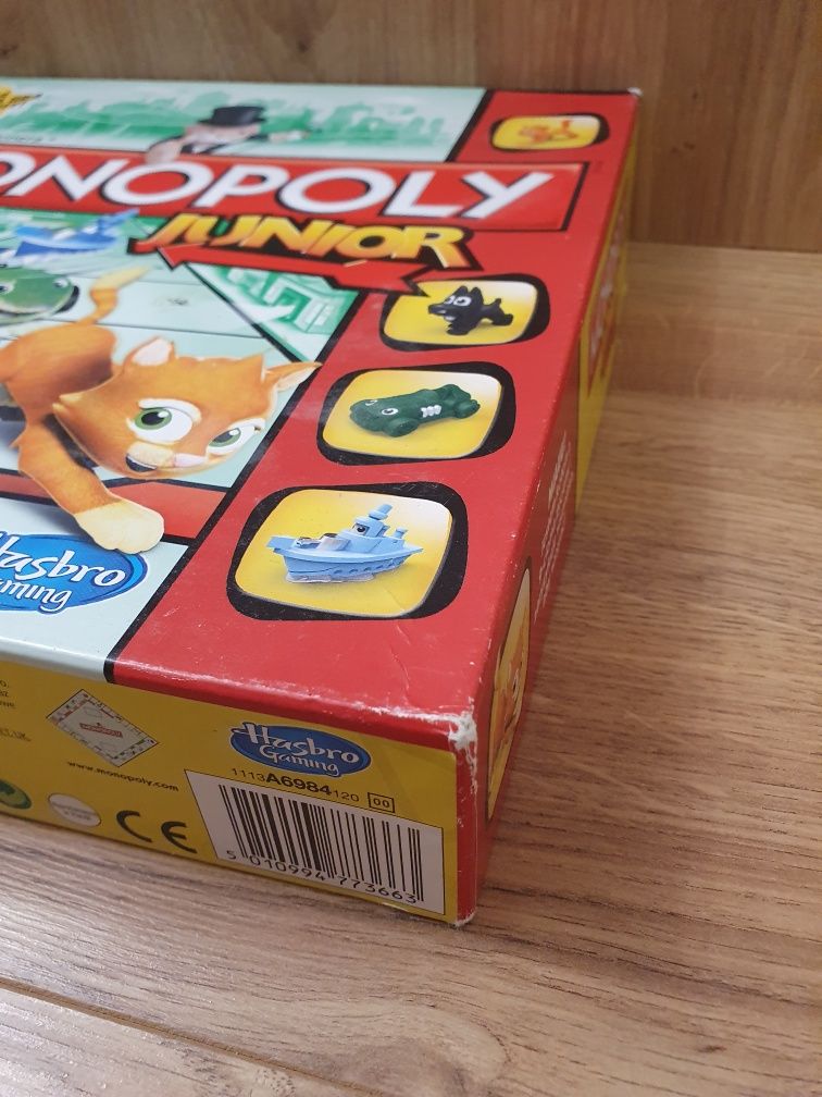 Gra dla dzieci Monopoly junior
