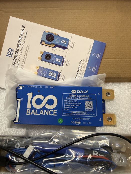 Розумний активний баланс BMS Smart BMS DALY 8-17S 150A