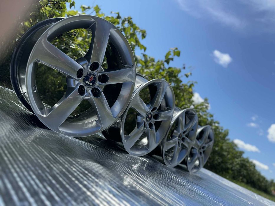 Felgi aluminiowe SAAB 9-3 93 17 cali KOMPLET ALU45 5x110 alufelgi 7j