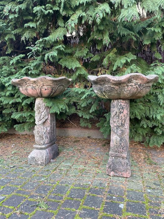 Fontanna , poidlo , kwietnik , dekoracja ogrodowa , antyk