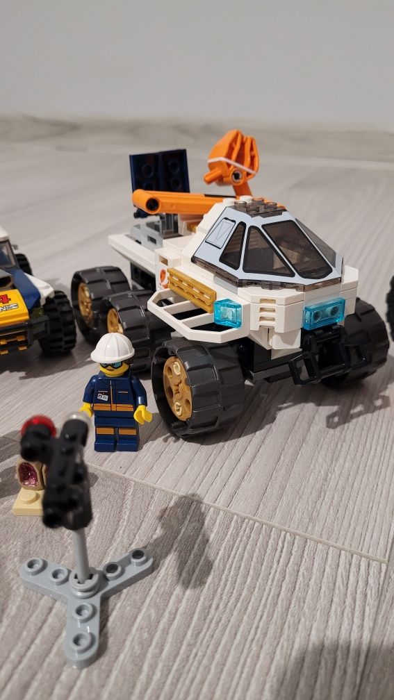 3 samochody Lego