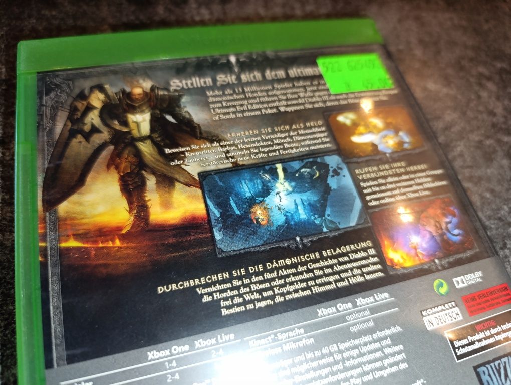 Diablo Reaper Of Souls Xbox One po angielsku (możliwa zamiana) sklep