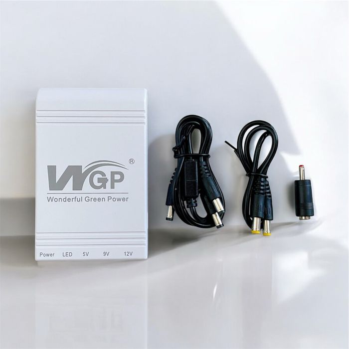 Mini ups WGP NEP 10400mAh 25w повербанк для роутера ДБЖ безперебійник