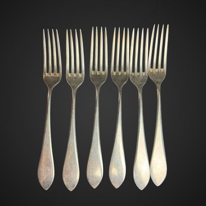 Komplet sztućcy dla 6 osób plater Fraget art deco B5/061501