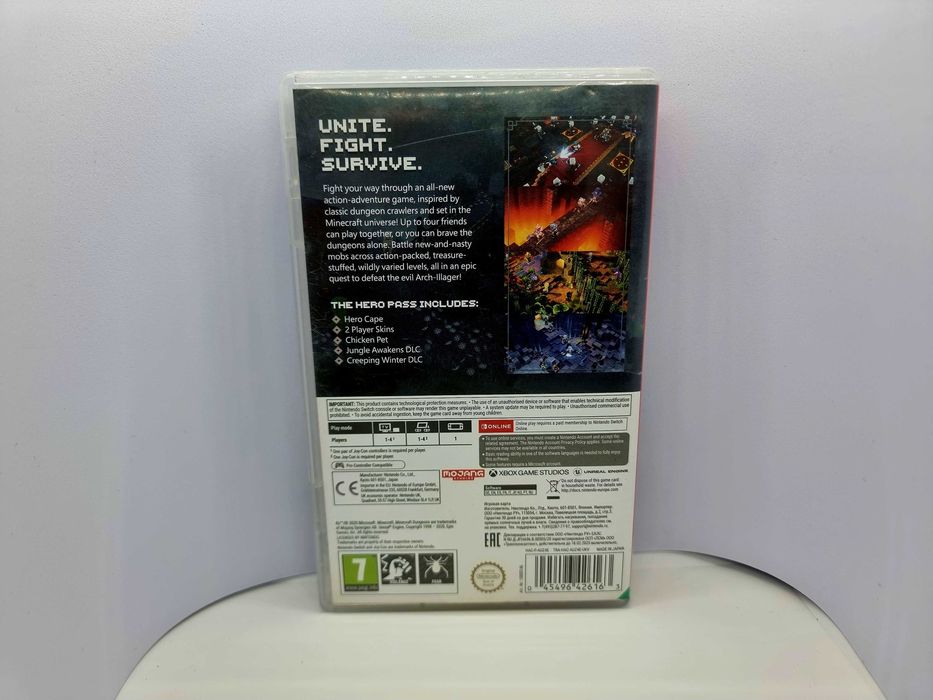 Minecraft Dungeons Hero Edition - Nintendo Switch