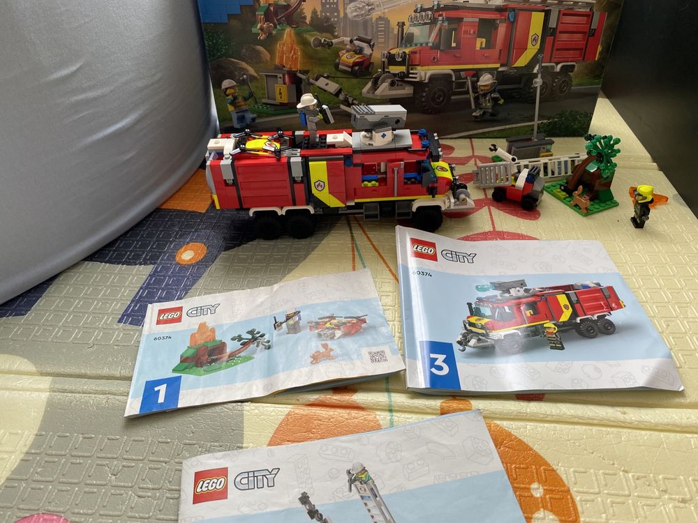 Lego city 60374 Lego city пожарная машина