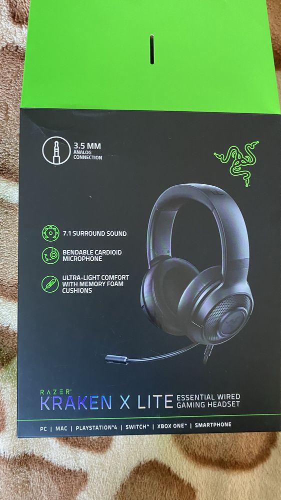 Razer Kraken X Lite на запчастини
