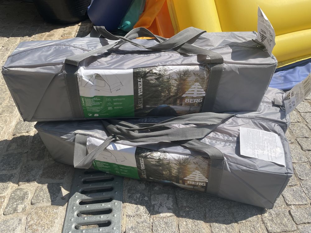 Vendo tenda campismo Berg novas 25€ cada