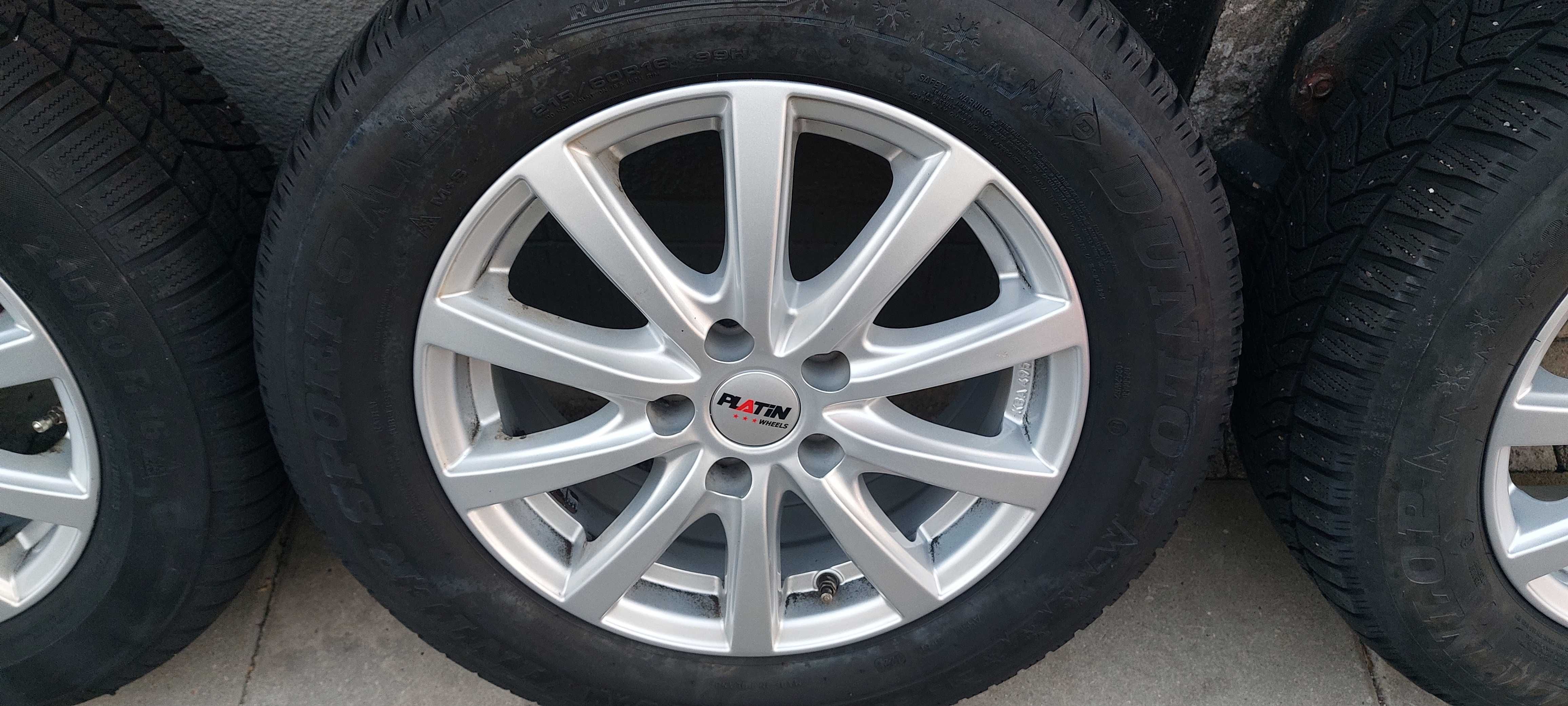 Alufelgi 16" PLATIN WHEELS + opony