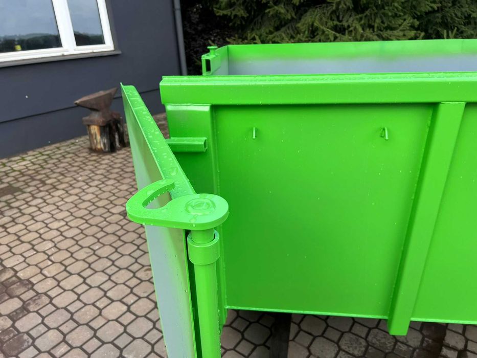 Kontener hakowy / kontener na śmieci / gruz / złom / Kontener KP7/ 7m³