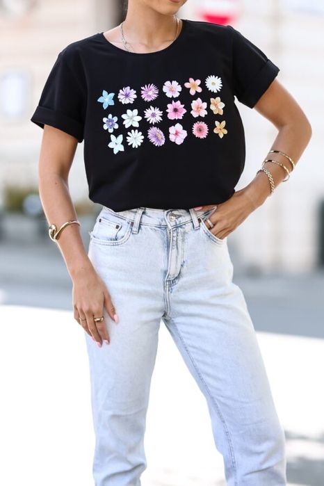 T-shirt damski Basic nowa kolekcja Premium Polska marka kolory