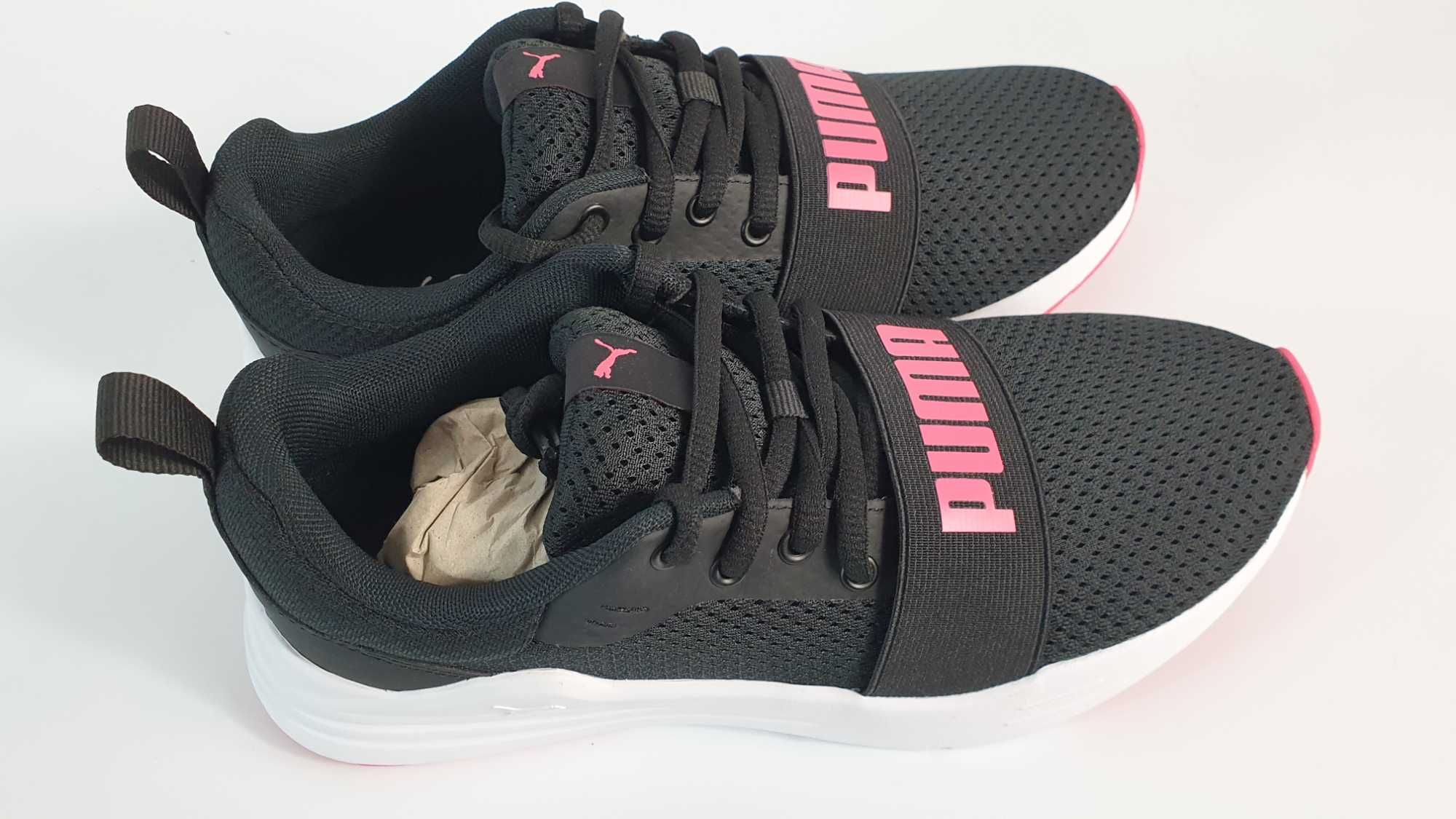 Puma buty sportowe tworzywo sztuczne czarny rozmiar 38