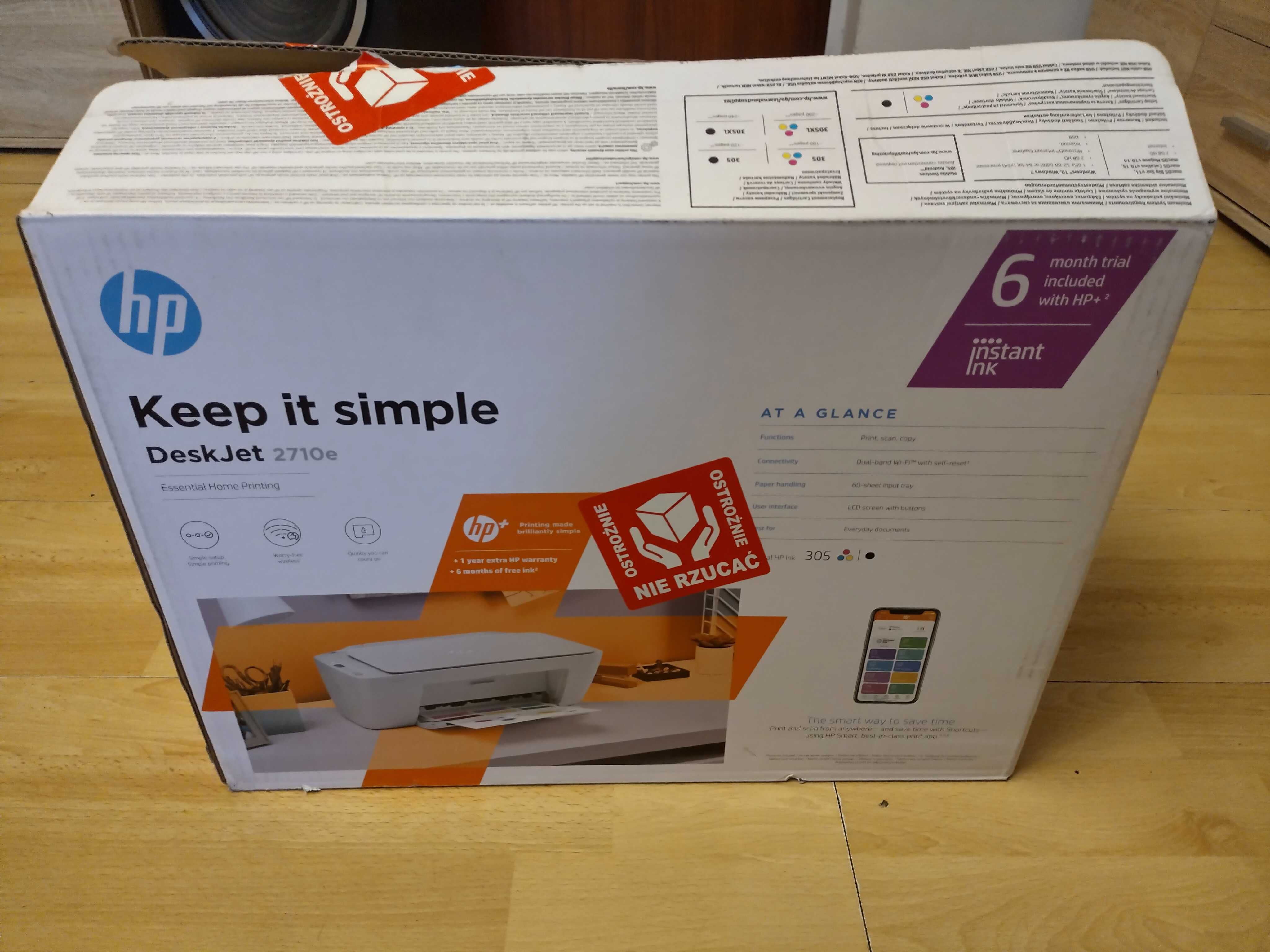 Urządzenie wielofunkcyjne HP DeskJet 2710e Wi-Fi