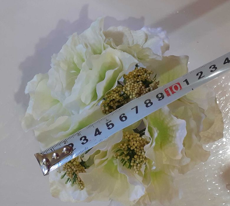 Hortensja główka wyrobowa kwiat sztuczny