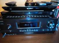 Amplituner Sony DH500 + CD .Głośnik centralny .Pilot org.