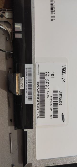 Ltn133at30 Матриця 13,3" , залишки Lenovo m30