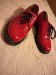 Dr Martens 10084 Red 38 oksfordy skóra