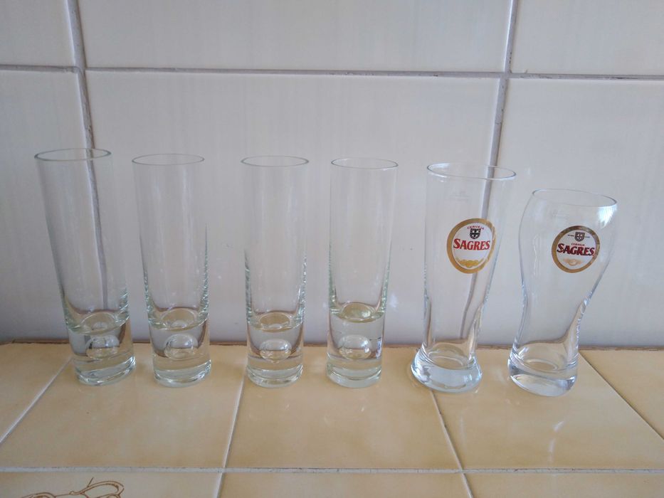 Conjunto de Copos de Vidro