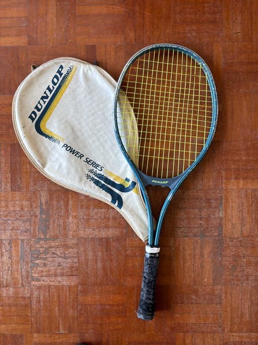 Raquete de ténis Dunlop Power Series + capa original