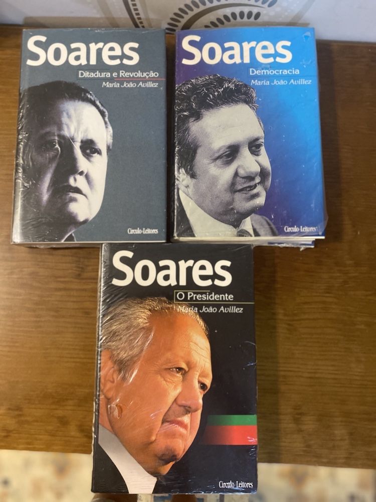 3 Volumes Mario Soares